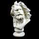 Moses Wind Swept Bust 24in. Fiberglass Indoor/Outdoor Statue -  - F9370