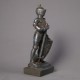 Standing Knight In Armor - Fiberglass Resin - Indoor/Outdoor Statue - - F9361 Standing Knight In Armor - Fiberglass Resin - Indoor/Outdoor Statue - - F9361