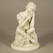 Mother Thoughts 12in. - Fiberglass Resin - Indoor/Outdoor Statue