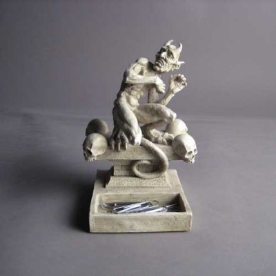 Desk Demon 6.5in. - Fiberglass - Indoor/Outdoor Garden Statue -  - F7026A
