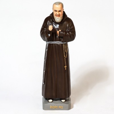 Padre Pio 22 In. - Fiberglass - Indoor/Outdoor Statue/Sculpture - - F7971RLC Padre Pio 22 In. - Fiberglass - Indoor/Outdoor Statue/Sculpture - - F7971RLC