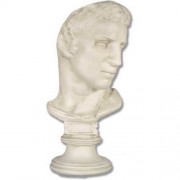 Brutus Bust - Fiberglass Resin 21in. Indoor/Outdoor Statue/Sculpture