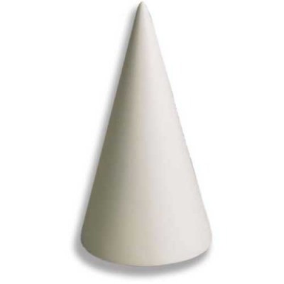8in. Tall Cone - Fiberglass - Indoor/Outdoor Statue/Sculpture - - DC1034D 8in. Tall Cone - Fiberglass - Indoor/Outdoor Statue/Sculpture - - DC1034D