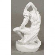 Anatomy Of Man Lean 11in. High - Fiberglass Resin - Outdoor Statue
