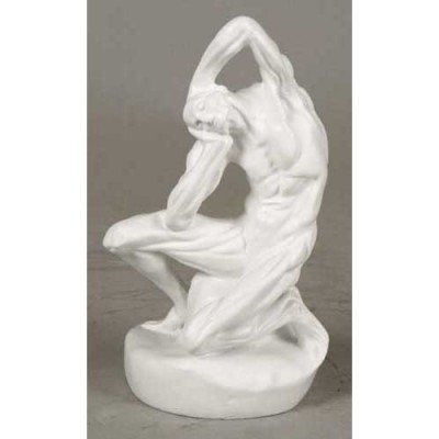 Anatomy Of Man Lean 11in. High - Fiberglass - Outdoor Statue - - DC114 Anatomy Of Man Lean 11in. High - Fiberglass - Outdoor Statue - - DC114