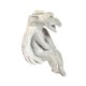 Meditating Dragon 13in. Fiberglass Indoor/Outdoor Garden -  - FSAK83