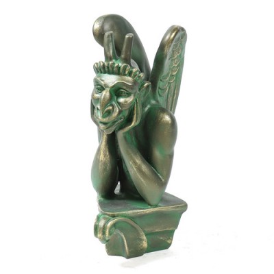 Notre Dame Gargoyle Large 17in. - Fiberglass - Outdoor Statue -  - F965