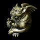 Mouse Catcher Gargoyle 8in. - Fiberglass - Indoor/Outdoor Statue -  - F69983