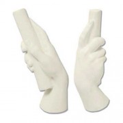 Hand On Cylinder - Fiberglass Resin - Indoor/Outdoor Statue/Sculpture