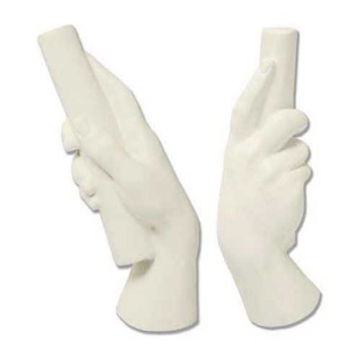 Hand On Cylinder - Fiberglass - Indoor/Outdoor Statue/Sculpture -  - DC474