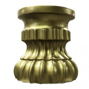 Case Pedestaliolli Fiberglass Resin Indoor/Outdoor Garden