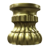 Case Pedestaliolli Fiberglass Resin Indoor/Outdoor Garden