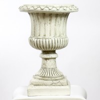 Urn Of Century 16in. Fiberglass Resin Indoor/Outdoor Garden / Patio Statue