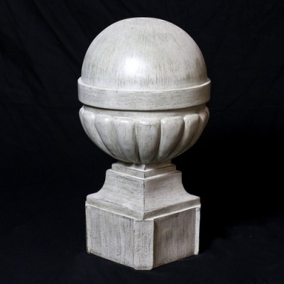 Palla Finial 21in. Fiberglass Indoor/Outdoor Garden -  - F7408