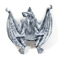Bat Wall Plaque - Fiberglass Resin - Indoor/Outdoor