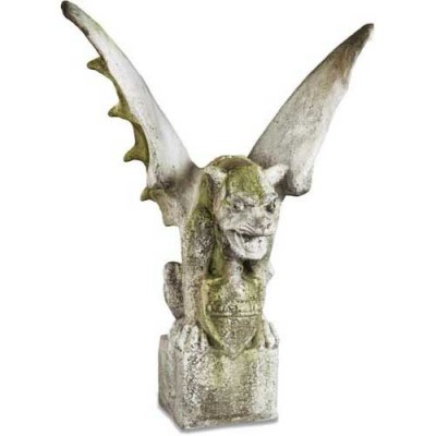 Gargoyle Of Lyon Giant Fiber Stone Resin Indoor/Outdoor Garden Statue -  - FS818