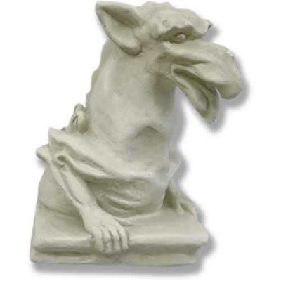 Giant Cornerstone Gargoyle 18in. - Fiberglass - Outdoor Statue -  - F8386