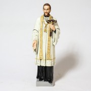 Saint Francis Xavier 26.5in. - Lightweight Fiberglass Resin - Outdoor Statue