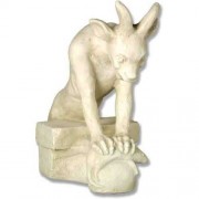 Horned Killer 13 In. Fiberglass Resin Indoor/Outdoor Statue/Sculpture