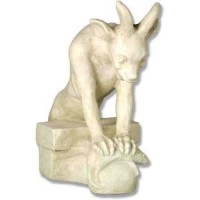 Horned Killer 13 In. Fiberglass Resin Indoor/Outdoor Statue/Sculpture