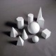 10 Piece Shape Set - Fiberglass - Indoor/Outdoor Garden Statue - - F1034S 10 Piece Shape Set - Fiberglass - Indoor/Outdoor Garden Statue - - F1034S