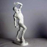 Anatomy Of Man 28in. Fiberglass Resin - Indoor/Outdoor Garden Statue