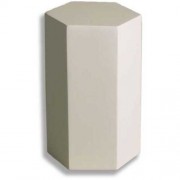 Hexagonal Prism - Fiberglass Resin - Indoor/Outdoor Statue/Sculpture