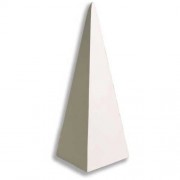 Triangular Pyramid - Fiberglass Resin - Indoor/Outdoor Garden Statue Triangular Pyramid - Fiberglass Resin - Indoor/Outdoor Garden Statue