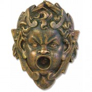 Perche Face - Fiberglass Resin - Indoor/Outdoor Statue/Sculpture Perche Face - Fiberglass Resin - Indoor/Outdoor Statue/Sculpture