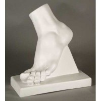 Large Foot Sculpture 12in. - Fiberglass Resin - Indoor/Outdoor Statue Large Foot Sculpture 12in. - Fiberglass Resin - Indoor/Outdoor Statue