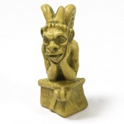 Spitting Gargoyle Small 6in. High - Fiberglass Resin - Outdoor Statue Spitting Gargoyle Small 6in. High - Fiberglass Resin - Outdoor Statue