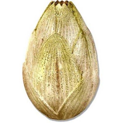 Rosebud Closed 27in. Fiber Stone Resin Indoor/Outdoor Garden Statue -  - FS7940