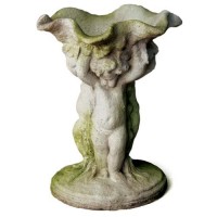 Little Cherub Trio Table Base - Fiberglass Resin - Indoor/Outdoor Garden Statue