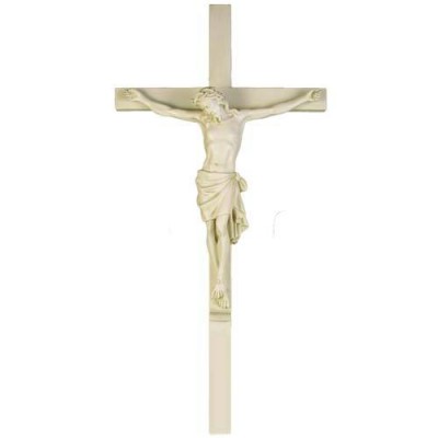 Large Corpus of Christ for Church w/Cross Fiberglass Statue -  - F7075
