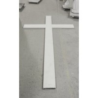 Giant Cross Made Of Metal 12 Foot