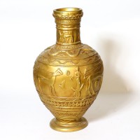 Egyptian Vase 24in. High  Fiberglass Resin Indoor/Outdoor Garden / Patio