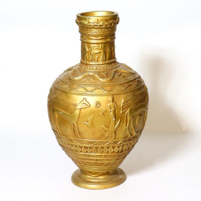 Egyptian Vase 24in. High  Fiberglass Indoor/Outdoor Garden -  - F972