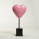 Valentine Heart On Pole 14x14in. Heart Only - Fiberglass - Statue - - F6815 Valentine Heart On Pole 14x14in. Heart Only - Fiberglass - Statue - - F6815