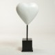 Valentine Heart On Pole 14x14in. Heart Only - Fiberglass - Statue - - F6815 Valentine Heart On Pole 14x14in. Heart Only - Fiberglass - Statue - - F6815