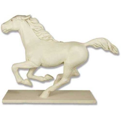 Galloping Horse 30in. - Fiberglass Resin - Indoor/Outdoor Statue -  - F7157