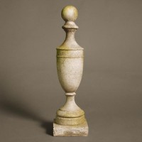 Baldwin Finial - Fiberglass Resin - Indoor/Outdoor Statue/Sculpture