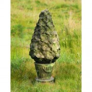 Empire Topiary - 21in. Fiberglass Resin Indoor/Outdoor Garden Statue