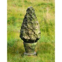 Empire Topiary - 21in. Fiberglass Resin Indoor/Outdoor Garden Statue