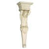 Masculine Caryatid Bracket 25in. Fiberglass Resin In/Outdoor Statue