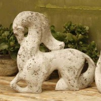 Abstract Mare 14in. - Fiberglass Resin - Indoor/Outdoor Garden Statue