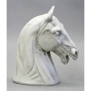 Horse Head - Fiberglass Resin 13in. Indoor/Outdoor Statue/Sculpture