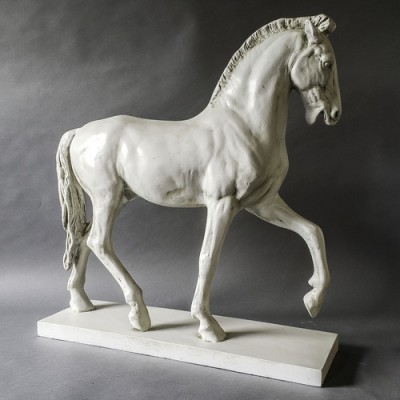 Horse Study By Canova 22in. Fiberglass Resin Indoor/Outdoor Statue -  - F9344