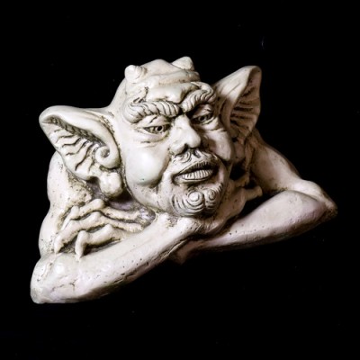Sill Gargoyle 10in. Fiberglass Indoor/Outdoor Garden -  - F9329