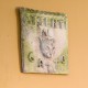 Beware Of Cat Plaque Fiber Stone Resin In/Outdoor Wall Mount Statue -  - FS59212
