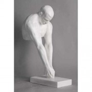 Olympic Hammer Thrower 24in. Fiberglass Resin Indoor/Outdoor Statue